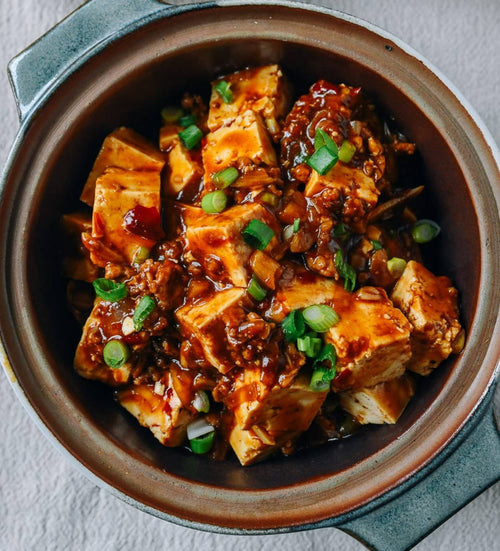 Spicy Garlic Tofu w / Rice