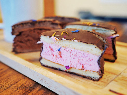 Zero-Sugar Mochi Strawberry Pie