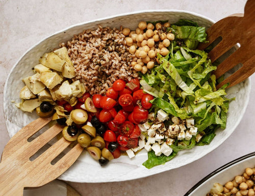Mediterranean Grain Bowl w/ Chicken