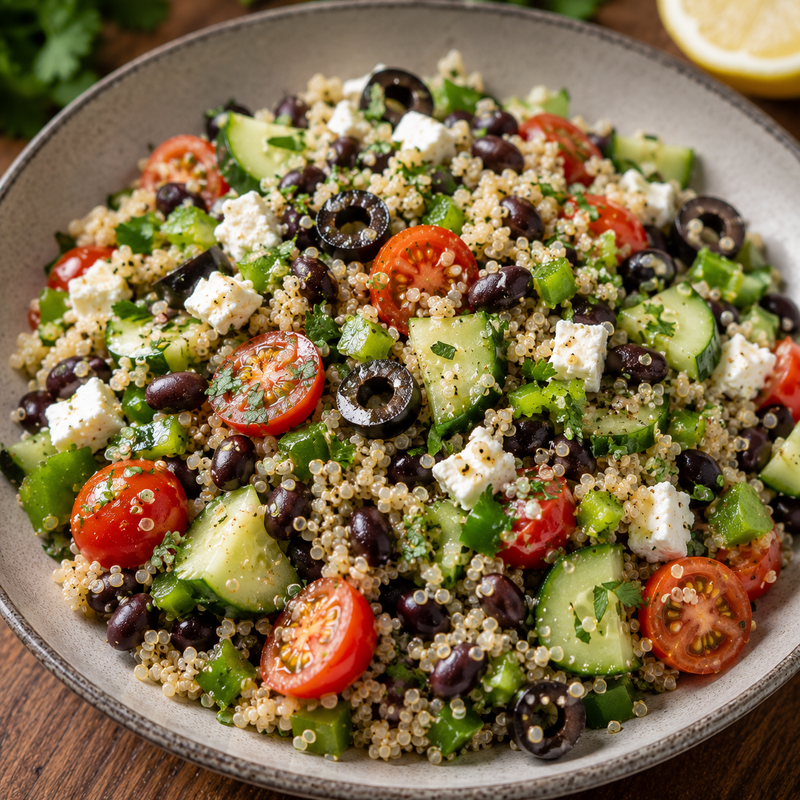 Quinoa Greek Salad