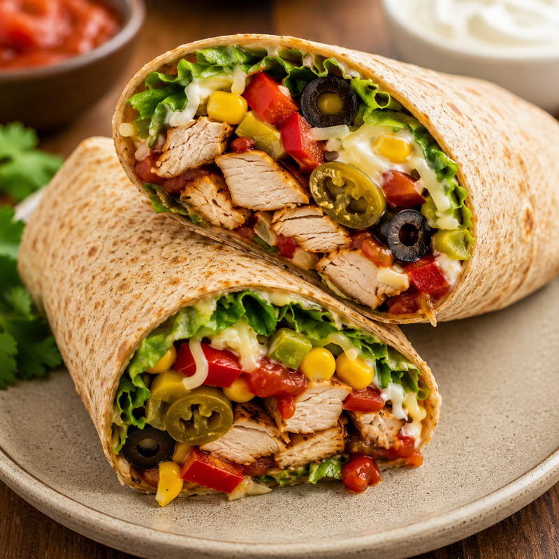 Mexican Chicken Wrap
