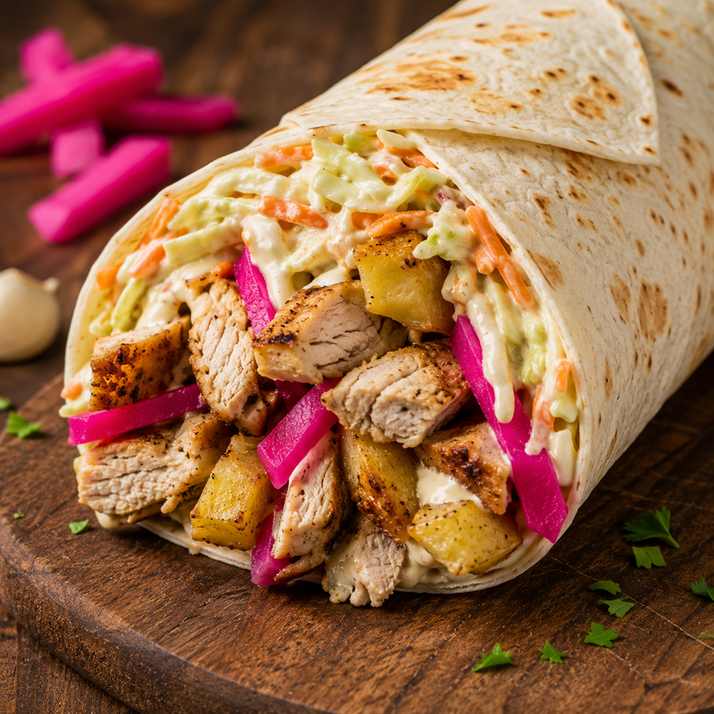 Chicken Kebab Wrap