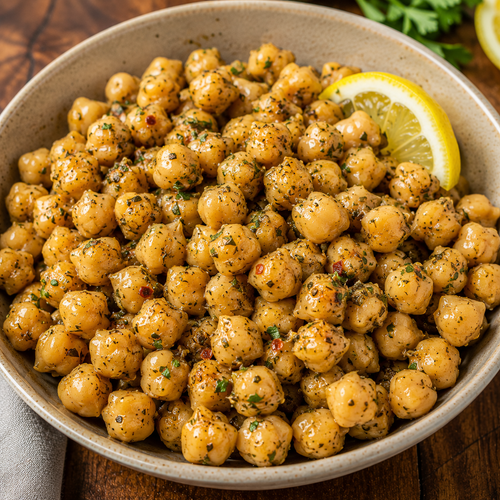 Marinated Chickpeas