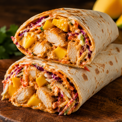 Mango Chicken Wrap
