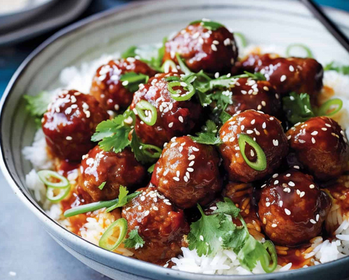 Low Carb Asian Meatballs