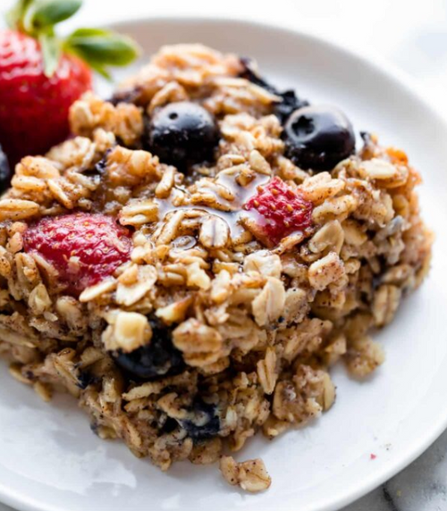 Mixed Berry Baked Oatmeal