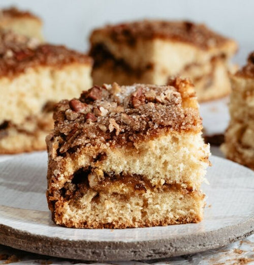 Cinnamon & Sour Cream Coffee Cake