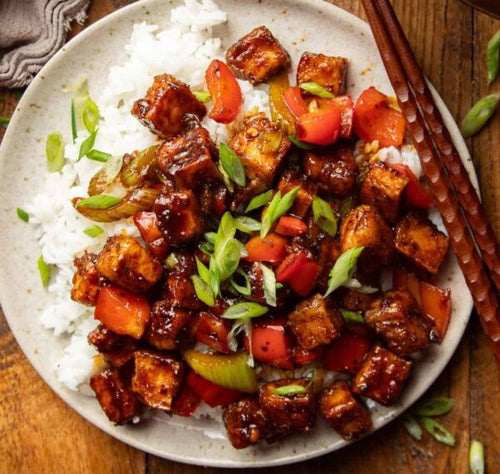 Garlic Pepper Tofu