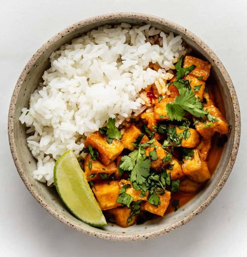 Thai Red Vegetable Curry w/ Rice