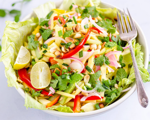 Thai Peanut Crunch Salad w/ Chicken