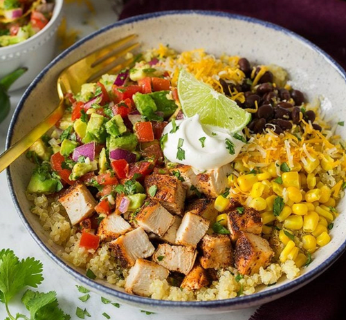 Baja Grain Bowl with Chicken