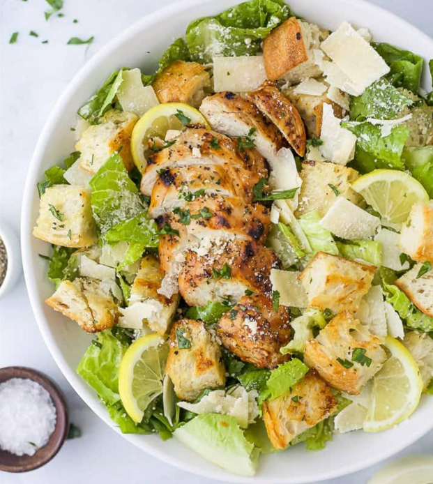 Caesar Salad with Chicken