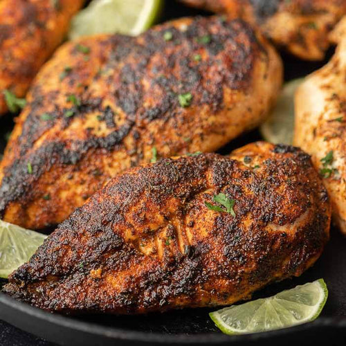 Keto Blackened Chicken w/ Cauliflower Mash